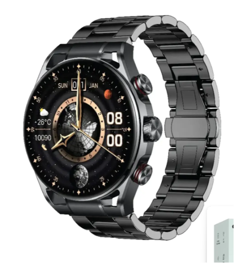 Green Lion Chrono Pro Smart Watch - Black