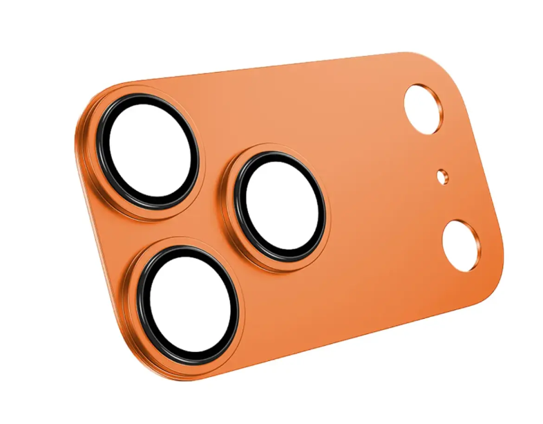 Green Lion Camera Lens Pro for iPhone 17 Pro/Pro Max Titanium Orange