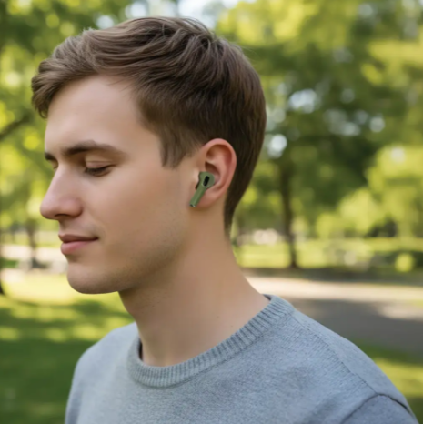 Porodo Soundtec ANC True Wireless Earbuds Pro III- GREEN