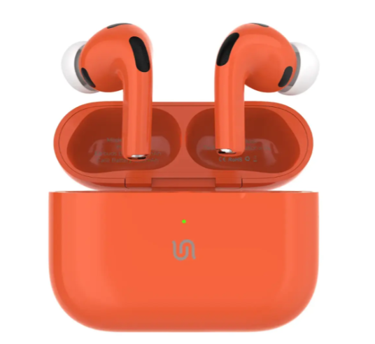 Porodo Soundtec ANC True Wireless Earbuds Pro III- ORANGE