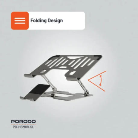 Porodo Smart Folding Multi-Device Stand - Silver