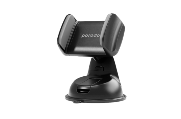 Porodo Universal Clamp Phone Mount - Black