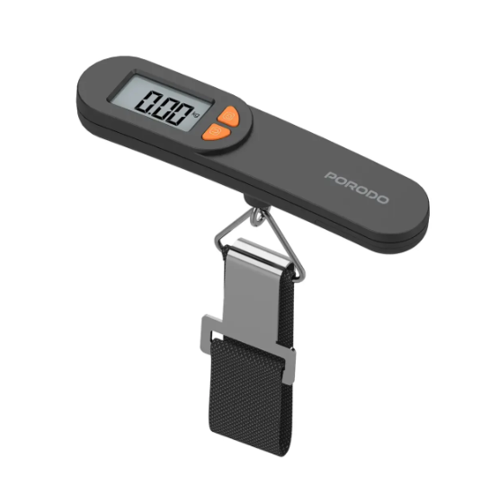 Porodo Lifestyle Accuscale High-Precision Luggage Scale - Black