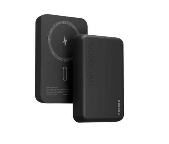 Porodo 10000mAh MagSafe Power Bank black