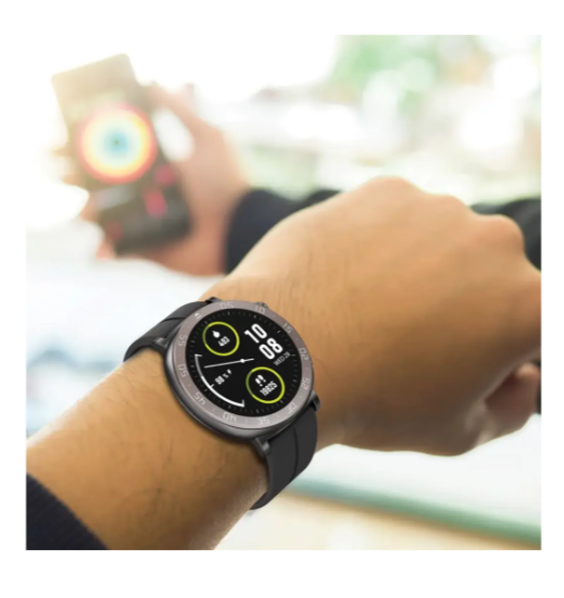 Porodo Salud Smart Watch 1.43" Screen Display- BLACK