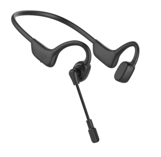 Porodo Soundtec Vibrix Air Conduction Wireless Headset - Black