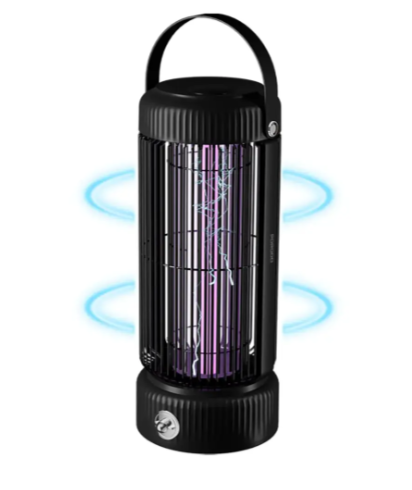 Porodo Lifestyle Portable Mosquito Zapper - Black