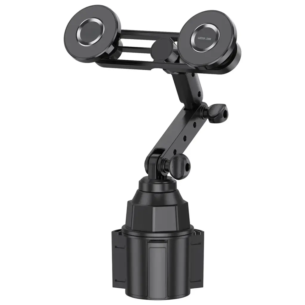 Green Lion Duo Magflex Cup Holder Mount - Black