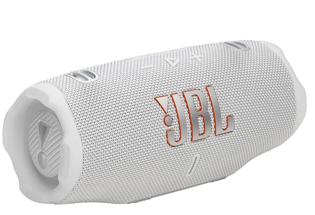 JBL Charge 6 Portable Bluetooth Speaker – White