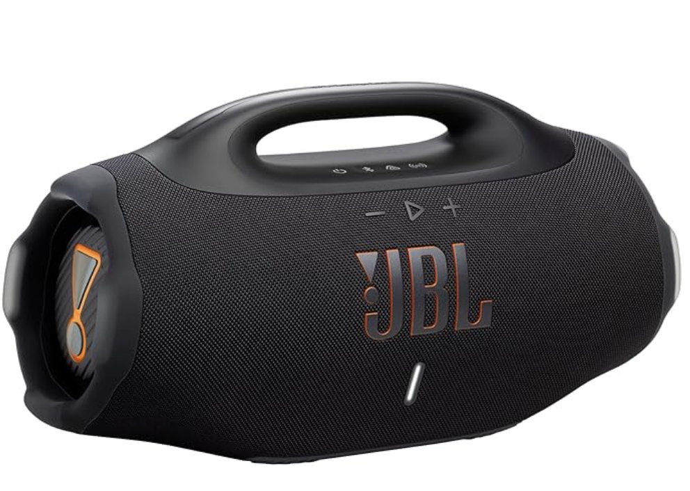 JBL Boombox 4 Portable Bluetooth Speaker – Black