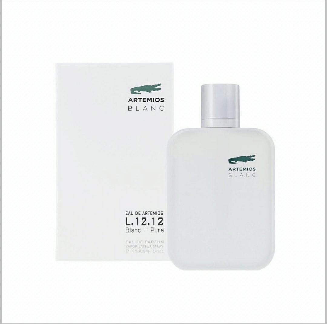 Artemios L.12.12 Blanc-Pure Eau De Parfum 100ml – Woody Aromatic Perfume for Men