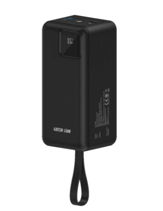 Green Lion Power Tank 50000mAh Power Bank - Black