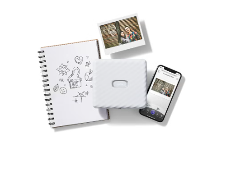 Fujifilm instax link wide smartphone printer white
