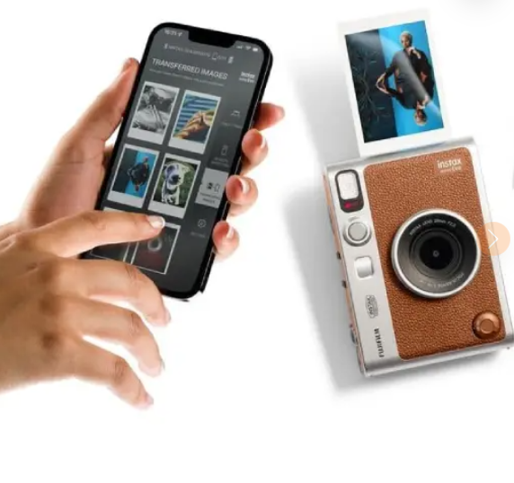 FUJIFILM Instax Mini Evo Camera 16812508 , FI038 Brown