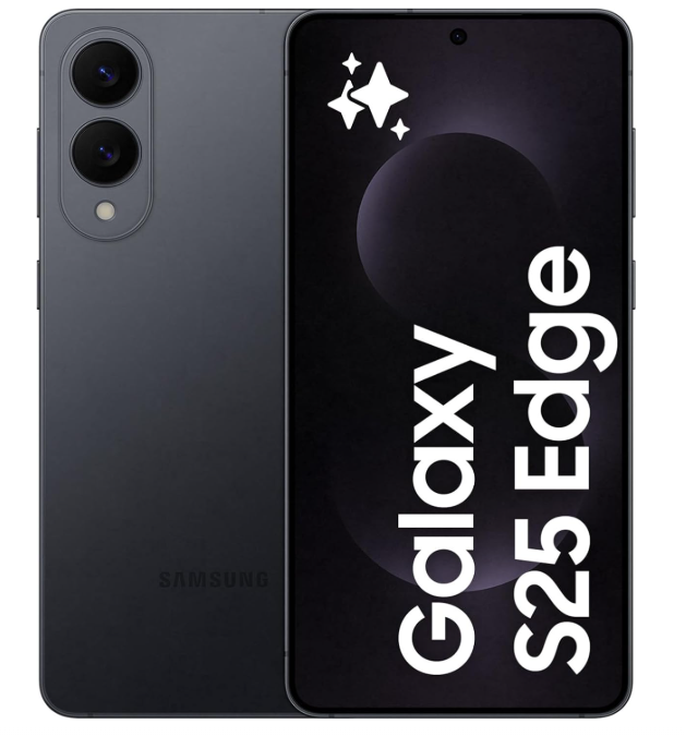 Samsung Galaxy S25 Edge AI Phone, 256GB Storage, 12GB RAM, Titanium Jetblack, Galaxy AI, Android Smartphone, 200MP Camera, Long Battery Life,(UAE Version)