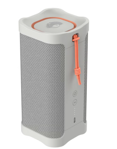 Skullcandy Terrain XL Wireless Bluetooth Speaker - IPX7 Waterproof Portable Speaker, 18 Hour Battery, Nylon Wrist Wrap, True Wireless Stereo White