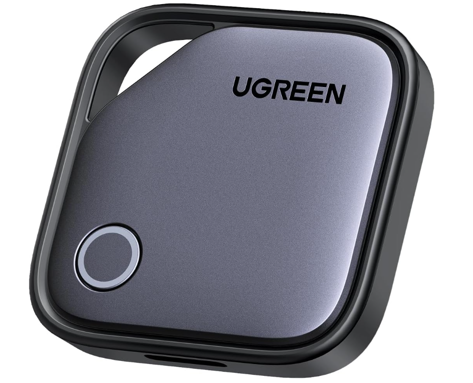 UGREEN FineTrack G (Android Only + Rechargeable) Tracker Tags, USB-C Charging 1-Year Battery Bluetooth Tracker Compatible with Find Hub App, Item Finder Smart Tag fit for Galaxy S26