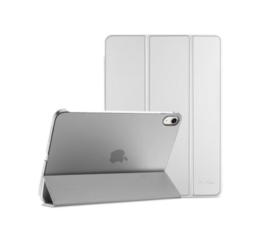 Generic for iPad (A16) 11th Generation 11 Inch 2025/ iPad 10th Generation 10.9 Inch 2022 Case, Slim Smart Cover With Translucent Hard Shell Back, Supports Touch ID, Auto Wake/Sleep -Silver