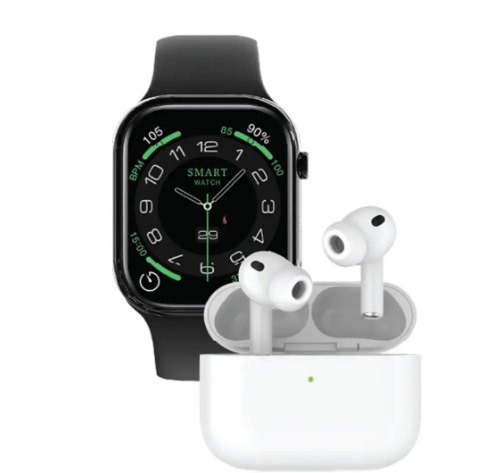 Green Lion Dynamic 3 - Ultimate 46 Smart Watch & Earbuds Pro 3 - Black/White
