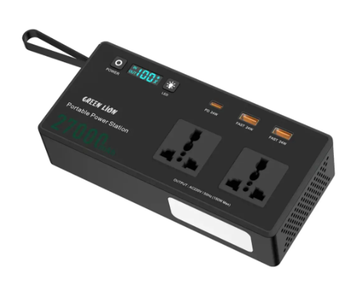 Green Lion Volt Mate 27000 mAh Power Station - Black