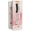 Porodo Dual-Mode Hair Straightening Brush with Detachable Comb - Pink