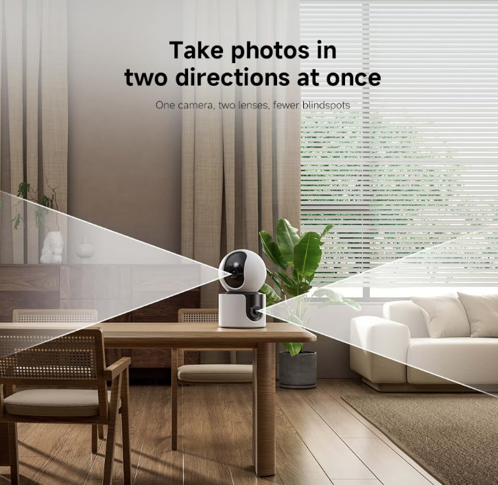 XIAOMI C300 Dual Smart 3MP Dual-Lens Security Camera with Dual-Band Wi-Fi 6