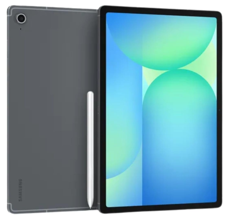 Samsung Galaxy Tab S10 FE w/S-Pen | 128GB, 8GB RAM, Wi-Fi Only | 10.9” LCD, WiFi 6E Android 15 Tablet, 4K Camera | International Model X520 | 25W Fast Charger Bundle (Gray)