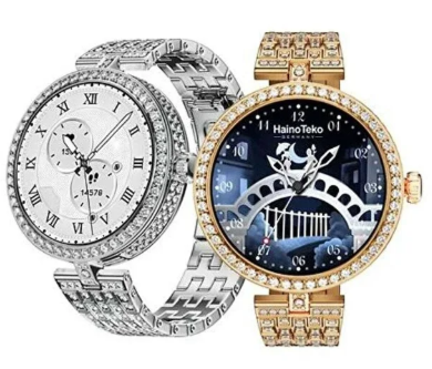 haino teko germany Haino Teko RW-51 Smartwatches for Girls and Women Silver and Gold