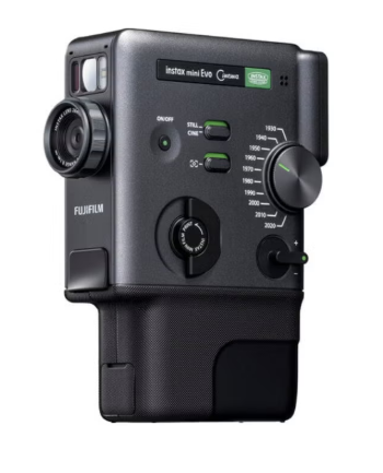 FUJIFILM Instax Mini Evo Cinema Hybrid Instant Camera - Black