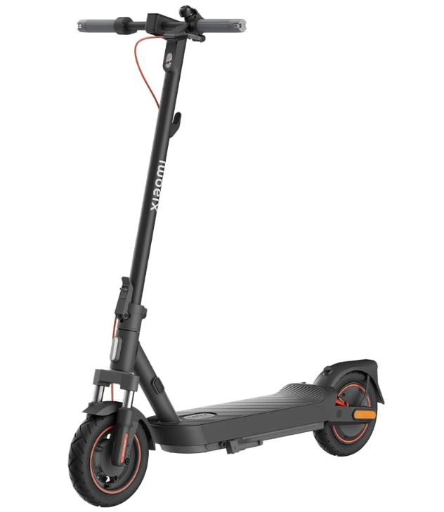 Xiaomi Electric Scooter 5 Max，dual hydraulic-spring and rear dual-spring suspension，60km long battery life，10-inch tubeless tires，1000WMax. power，22% Max. incline