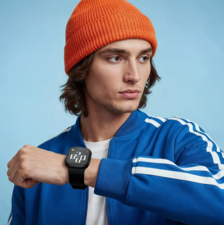 Porodo AeroFit II 1.75" Smartwatch - BLACK