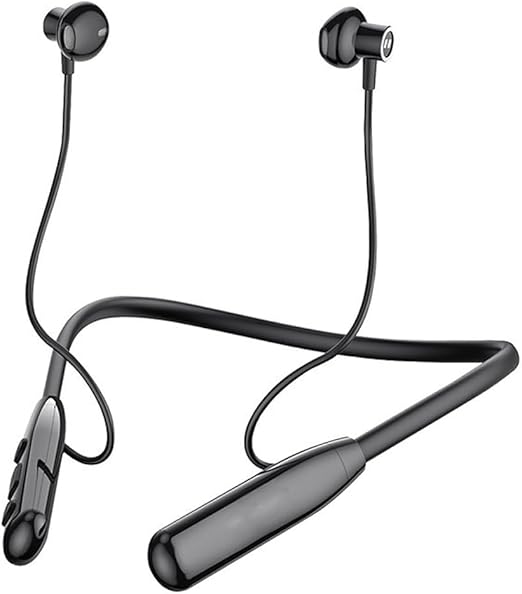 HainoTeko Germany Haino Teko HN40 Neckband Wireless Earphone With Super Clear Mic and High Bass Sound Quality Black