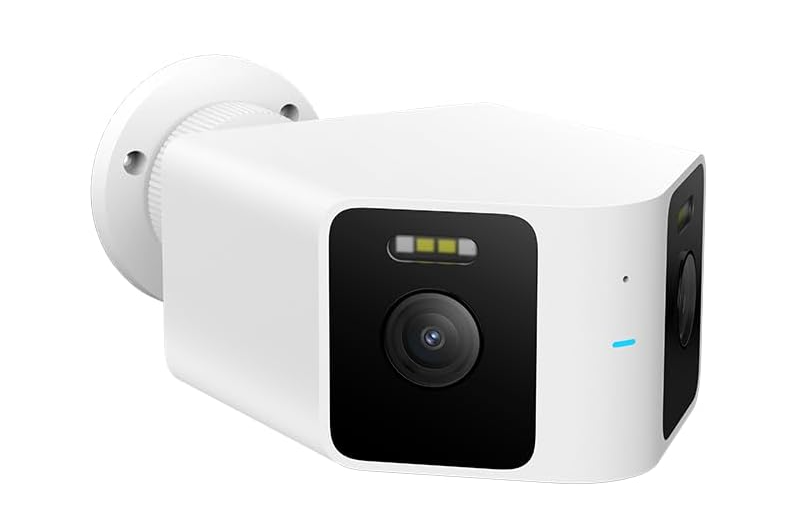 Xiaomi Outdoor Camera CW100 Dual UK | 3MP+3MP Dual Lenses | Color Night Vision | AI Human and Vehicle Detection | IP66 Water and Dust Resistant