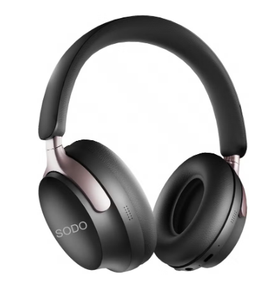 Headset SD-1103 Wireless Stereo Over Ear Headphones With Microphone Black