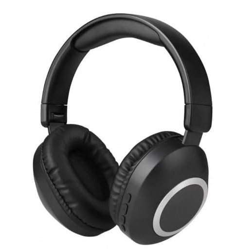 Wireless Headset - SD1104 - Bluetooth V5.3 with External Microphone - Hi-Res Stereo Headphones HiFi Support SD Card - Over Ear - Color (Black)