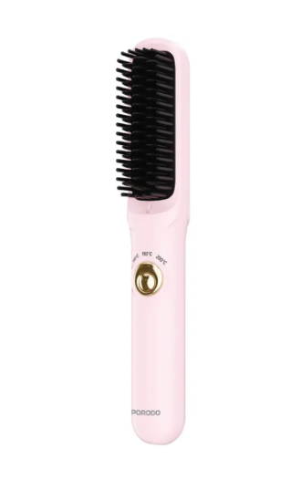 Porodo Bordeaux Lifestyle Portable Hair Straightener - Pink