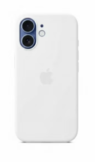 White Silicone Case – Compatible with iPhone 17 | Shockproof | Anti-Slip | Slim & Soft Touch