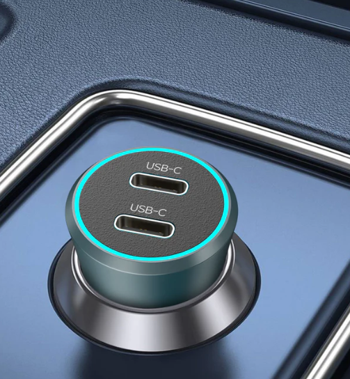 Car Charger 60W2C Earldom ES-CC51