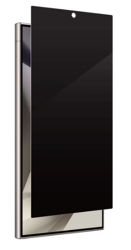 Privacy Screen Protector for Samsung Galaxy S24 Ultra – Anti-Static Tempered Glass with ESD Privacy, 9H Hardness, Anti-Peep, Dust-Proof, Super Smooth Touch