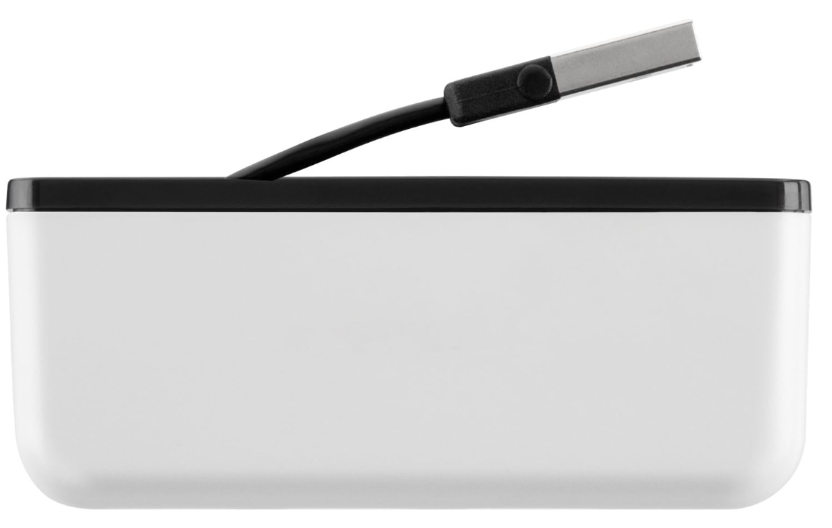 Belkin Travel 4-Port USB 2.0 Hub with Built-In Cable Management (White)