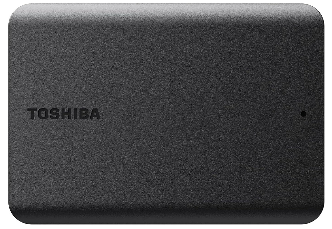 Toshiba Canvio Basics 1TB Portable External Hard Drive USB 3.2 Gen1, Black