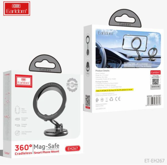 EarlDom ET-EH267 360° MagSafe Cradleless Smart Phone Mount