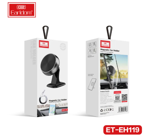 Earldom Car Phone Holder Magnetic Universal Magnet Phone Mount for iPhone Samsung in Car Mobile Cell Phone Holder Stand