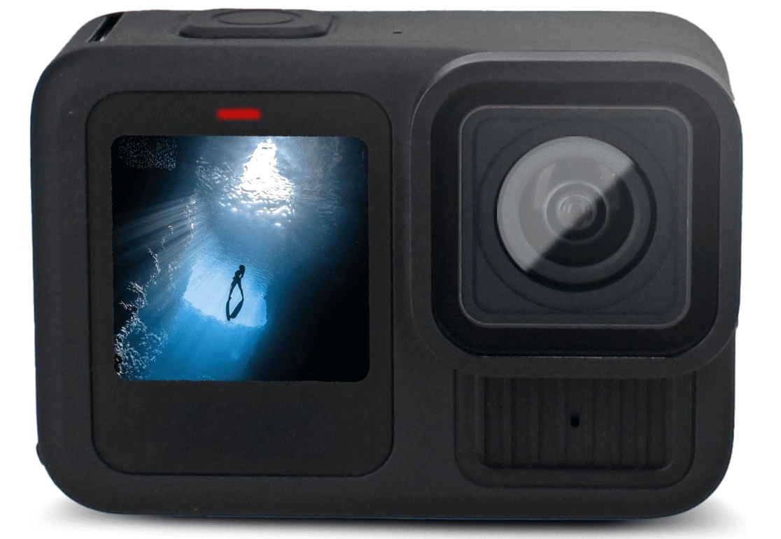 GoPro HERO13 (Hero 13) Black - Waterproof Action Camera with 5.3K, 27MP Photos, Live Streaming, Webcam, Stabilization + 128GB Card, Card Reader, 50 Piece Accessory Kit - Bundle