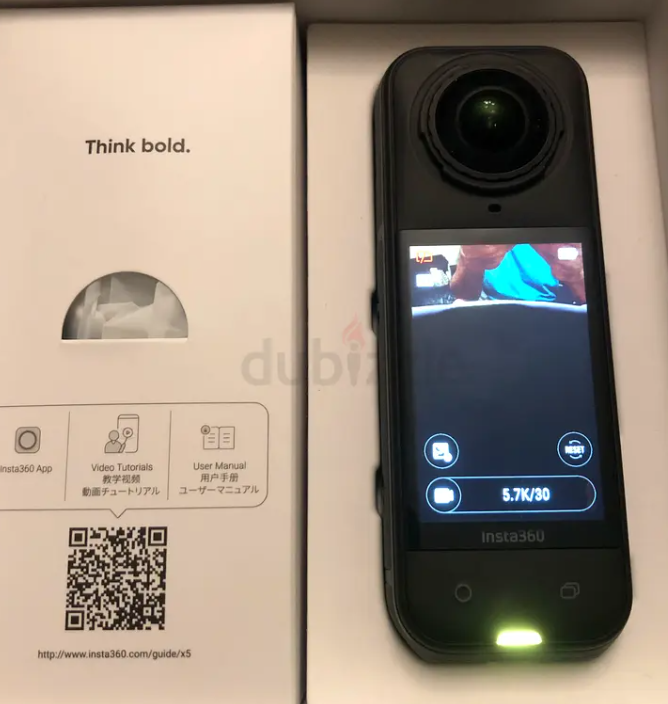 Insta360 X5 - Waterproof 8K 360° Action Camera,