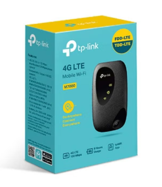 4G LTE Mobile Wi-Fi Router Black