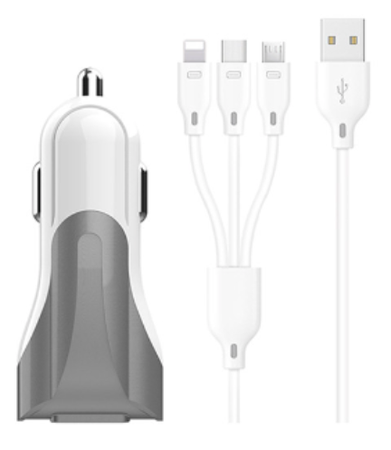Recci RAPID 3 IN 1 Car Charger RCC