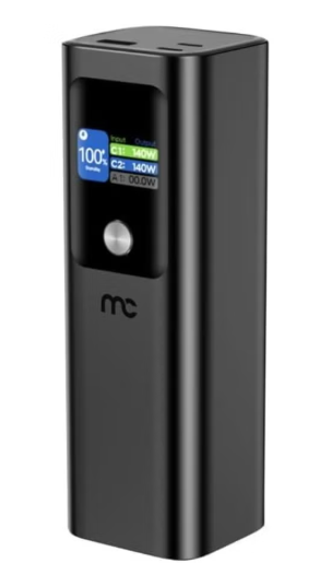 PB-D300 Powerbank – 27,000 mAh | 140W Laptop Charger | Fast Charging | Portable | Multi-Device Support Black