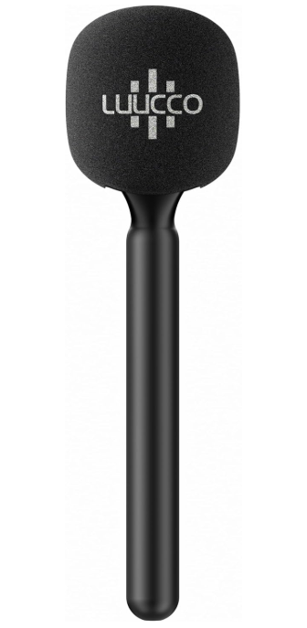Luucco WireFree Handheld Adapter for Wireless Microphones | Converts Clip-On Mic into Handheld Mic