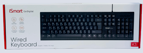 iSmart Go Digital Wired Keyboard K3